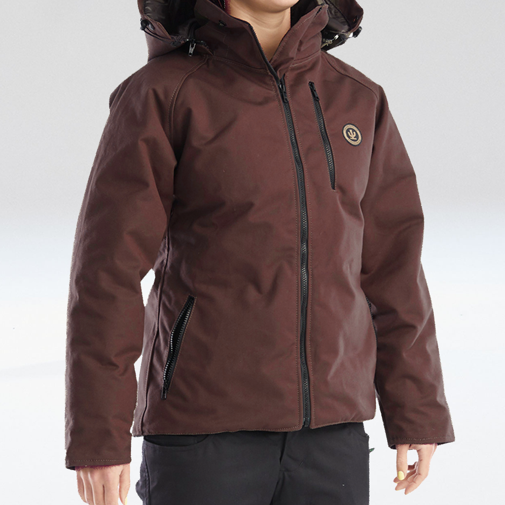 Canvas Down Jacket Womens